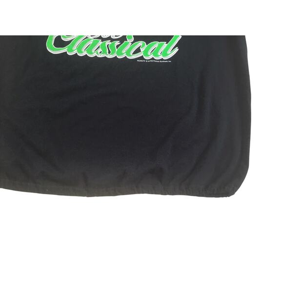 Peanuts Snoopy Woodstock Joe Cool Musical Black Top Size 2XL - Picture 5 of 5